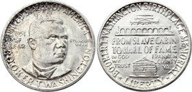United States Half Dollar 1935 Rare! Booker T. Washington
KM# 198; Silver; Mintage 51.082; Booker T. Washington; UNC