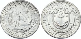 United States Half Dollar 1936 Rare! Rhode Island
KM# 185; Silver; Mintage 20.013; Rhode Island; UNC