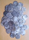 Golden Horde Lot of 81 Silver Dirhems
This lot was a full hidden treasure. Found with metal detector.