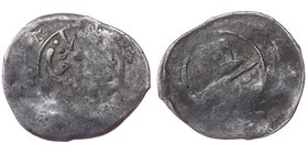 Azerbaijan Sheki Khanate Russian Protectorat Abbasi 1807 - 1808 AH 1223
Silver 1.96g; 20х18mm; Mint Nukhwi; Type C, with Corona Muralis