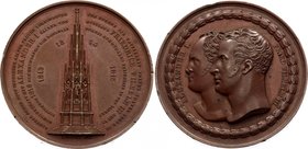 Russia German Prussia Medal "Commemorates the the Russo-Prussian Victories over Napoleaon" 1818
64.36g 50mm; Lehnert# 25; Marienb# 3794; By H. F. Bra...