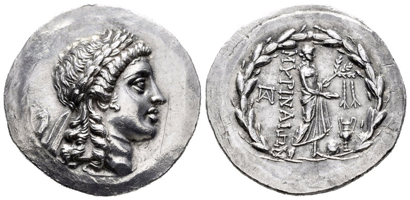 Aeolis. Myrina. Tetradracma. 160 a.C. (Cy-2523 similar). (Pozzi-2306). (Sng Cop-...
