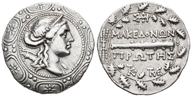 Macedonia. Amphipolis. Tetradracma. 158-149 a.C. (Pozzi-998). (Cy-1436). (Gc-138...