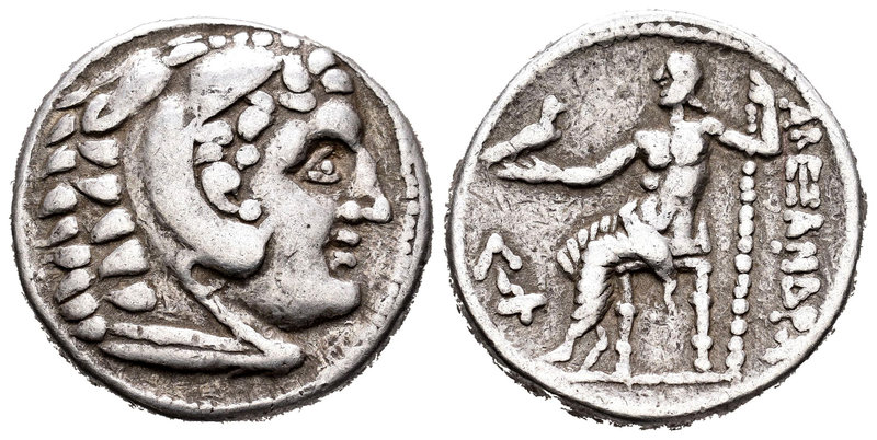 Imperio Macedonio. Alejandro III Magno. Tetradracma. 300-286 a.C. Amphipolis. (P...