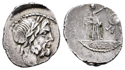 Cornelia. Quinario. 56 a.C. Roma. (Craw-345/2). Ag. 2,07 g. MBC. Est...50,00.