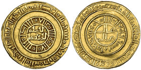 CRUSADERS, UNCERTAIN PRINCIPALITY (TYRE?) Gold bezant, imitating a Fatimid dinar of al-Amir Weight: 3.89g Reference: Balog/Yvon 26a. Good very fine an...