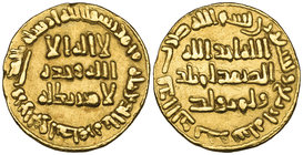 UMAYYAD, dinar, 94h, 4.24g (ICV 176; Walker 207), very fine to good very fine 

Estimate: GBP 300 - 350