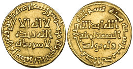 UMAYYAD, dinar, 100h, 4.24g (ICV 189; Walker 216), very fine 

Estimate: GBP 400 - 500