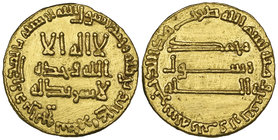 ABBASID, temp. al-Mansur (136-158h), dinar, 143h, 4.23g (Bernardi 51; Album 212), fields tooled, some edge marks, very fine to good very fine 

Esti...