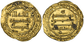 ABBASID, al-Muktafi (289-295h), dinar, al-Rafiqa 290h, 1.79g (Bernardi 226Hn), some staining, otherwise very fine to good very fine 

Estimate: GBP ...