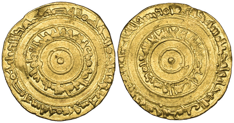 FATIMID, al-‘Aziz (365-386h), dinar, Misr 375h, 4.09g (Nicol 711), good fine 
...