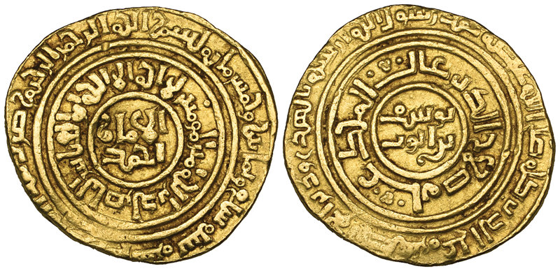 AYYUBID, Saladin (575-589h), dinar, al-Qahira 587h, 4.45g (Balog 47), almost ver...