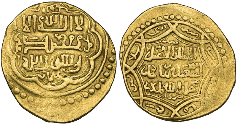 Ilkhanid, Abu Sa‘id (716-736h), dinar, Sabzawar 732h, 6.67g (Diler 525; Album 22...
