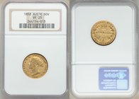 Victoria gold Sovereign 1858-SYDNEY VF25 NGC, Sydney mint, KM4. AGW 0.2353 oz. 

HID09801242017