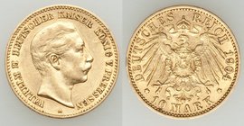 Prussia. Wilhelm II gold 10 Mark 1904-A XF, Berlin mint, KM520. 19.4mm. 3.98gm. AGW 0.1152 oz. 

HID09801242017