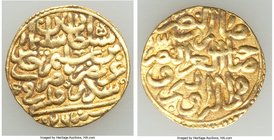 Ottoman Empire. Suleyman I (AH 926-974 / AD 1520-1566) gold Sultani AH 926 (AD 1520/1) VF, Sidrekipsi mint (in Greece), A-1317. 19.0mm. 3.47gm.

HID09...