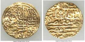 Ottoman Empire. Suleyman I (AH 926-974 / AD 1520-1566) gold Sultani AH 942 (1535/6) VF, Misr mint, (in Egypt), A-1317. 19.4mm. 3.52gm.

HID09801242017