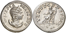 (216 d.C.). Julia Domna. Antoniniano. (Spink 7098) (S. 211) (RIC. 388a, de Caracalla). 5,73 g. MBC+.