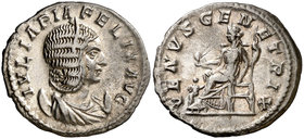 (217 d.C.). Julia Domna. Antoniniano. (Spink 7099) (S. 206) (RIC. 389a, de Caracalla). 4,48 g. MBC+.