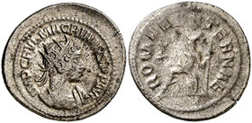 (261 d.C.). Macriano. Antoniniano. (Spink 10807) (S. 11) (RIC. 11). 3,63 g. Muy escasa. MBC+/MBC.