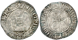 Alfons IV (1416-1458). Mallorca. Ral. (Cru.V.S. 838 var) (Cru.C.G. 2883d). 3,29 g. MBC-.