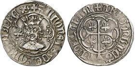 Alfons I V(1416-1458). Mallorca. Ral. (Cru.V.S. falta) (Cru.C.G. 2883c, mismo ejemplar). 3,10 g. Publicada en Coleccionaria de Mallorca. Ex Colección ...