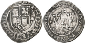 s/d. Felipe II. Lima. R. 2 reales. (Cal. 484). 6,58 g. Ex Colección Princesa de Éboli 20/10/2016 nº 89. Muy rara. MBC-.