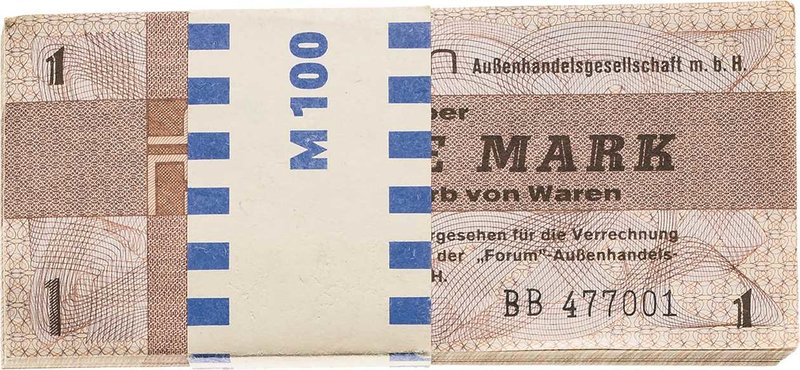 Deutsche Demokratische Republik
Forum-Außenhandelsgesellschaft 1 Mark 1979. In ...