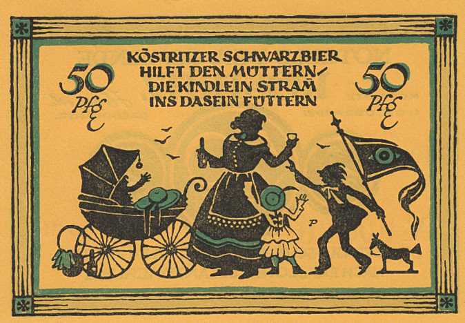 Städte und Gemeinden
Bad Köstritz (Thür.) 4x 50 Pfennig o.D. (1921). Gemeinde. ...