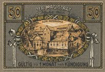 Städte und Gemeinden
Bad Reinerz (Schles./Polen) 6x 25 Pfennig und 6x 50 Pfennig 1.7.1921 - Stadt. Wz. Z-Muster Grab./Mehl 1111.2 12 Stück. I