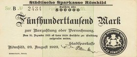 Notgeldscheine
Lot-ca 850 Stück Interessante Sammlung von Inflationsgeldscheinen quer durch Deutschland. Guter Grundstock zum Weitersammeln. Dabei u....