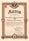 Deutschland
Dessau (S-A), Dessau-Wörlitzer Eisenbahn-Gesellschaft Aktie über 1000 Mark 1.2.1894. Vorzugsaktie. Lit. A, Nr. 0051. Äußerst dekorativer ...
