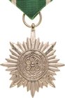 Orden des Dritten Reiches
Auszeichnung für Ausländer, Für Tapferkeit Typ 2 Verliehen 1942-1945. Kriegsmetall silberfarben. 40 mm, 14,2 g (mit Band). ...