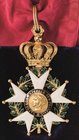 Ausländische Orden und Ehrenzeichen Frankreich
Orden der Ehrenlegion, Kommandeurkreuz Gold und emailliert. 90 x 59,5 mm. Mit Bildnis Napoleons nach l...