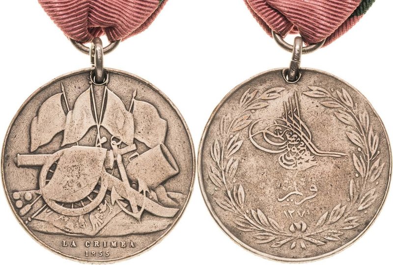 Ausländische Orden und Ehrenzeichen Osmanisches Reich/Türkei
Krim-Medaille Gest...