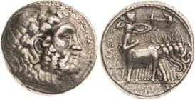 Syria Königreich der Seleukiden
Seleukos I. Nikator 312-280 v. Chr Tetradrachme, Seleukia ad Tigrim Zeuskopf mit Lorbeerkranz nach rechts / Athena mi...