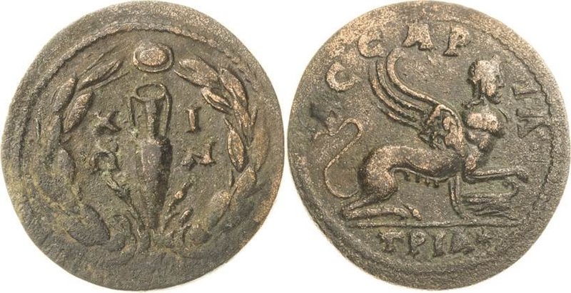 Religiöse Darstellungen der Provinz Aegyptus und des Orients
Chios/Ionia Triass...