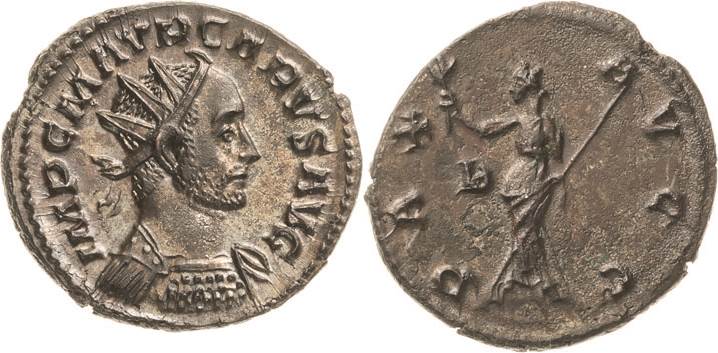 Kaiserzeit
Carus 282-283 Antoninian 282/283, Rom Brustbild mit Strahlenkrone na...