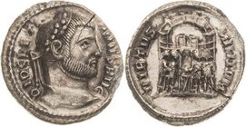 Magister militum et dominus noster - Die Münzprägung der Spätantike ab Kaiser Diocletian (284 n. Chr
Diocletianus 284-305 Argenteus 295/297, Siscia K...