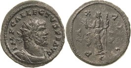 Magister militum et dominus noster - Die Münzprägung der Spätantike ab Kaiser Diocletian (284 n. Chr
Allectus 293-296 Antoninian 293/296, Camulodunum...