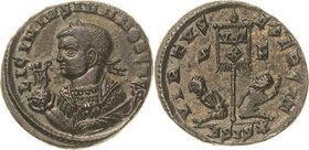 Magister militum et dominus noster - Die Münzprägung der Spätantike ab Kaiser Diocletian (284 n. Chr
Licinius II. 317-324 Follis 320, Siscia Brustbil...
