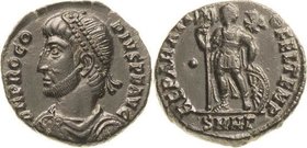 Magister militum et dominus noster - Die Münzprägung der Spätantike ab Kaiser Diocletian (284 n. Chr
Procopius 365-366 Follis 365/366, Herakleia Brus...