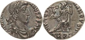Magister militum et dominus noster - Die Münzprägung der Spätantike ab Kaiser Diocletian (284 n. Chr
Valentinian II. 375-392 Siliqua 388/392, Trier B...