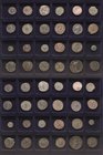 Römische Münzen
Lot-109 Stück Beindruckende Sammlung zum Teil sehr attraktiver und exzellent erhaltener Folles des Dominats. Darunter u.a. Prägungen ...