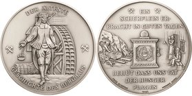 Ausbeute, Bergbau, Hüttenwesen
 Silbermedaille 1985 (Fritz Scheppat/Werner Godec) Jahresmedaille der Grafschafter Münzfreunde Moers - Der Älteste. Be...