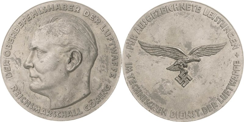 Drittes Reich
 Zinkmedaille o.J. (1940). Verdienstmedaille für den technischen ...