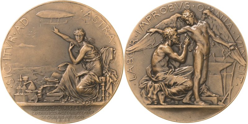 Slg. Joos - Medaillen, Plaketten, Abzeichen der Luftfahrt 1783-1945
 Bronzemeda...