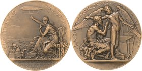 Slg. Joos - Medaillen, Plaketten, Abzeichen der Luftfahrt 1783-1945
 Bronzemedaille 1885 (A. Patey) Auf das 1. lenkbare Luftschiff 'La France'. Sitze...