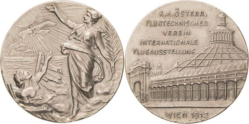 Slg. Joos - Medaillen, Plaketten, Abzeichen der Luftfahrt 1783-1945
 Versilbert...