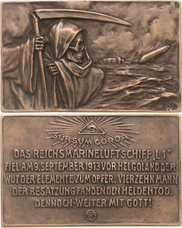 Slg. Joos - Medaillen, Plaketten, Abzeichen der Luftfahrt 1783-1945
 Bronzeguss...